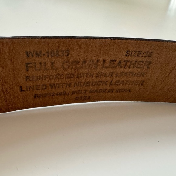 Men’s full grain, leather, size 36 - Picture 2 of 3